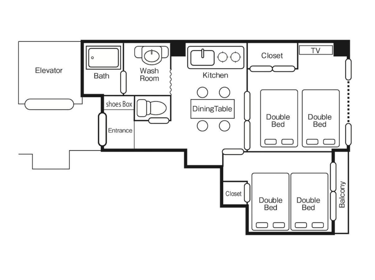 Eg31 Elizabeth Garden Apartment Osaka Exterior photo